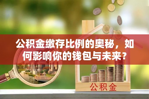 河南公积金缴存比例的奥秘，如何影响你的钱包与未来？
