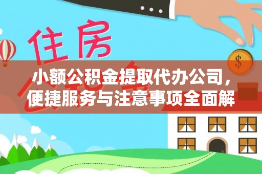 河南小额公积金提取代办公司，便捷服务与注意事项全面解析