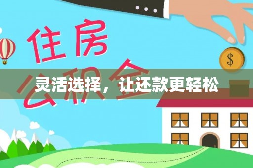 河南灵活选择，让还款更轻松