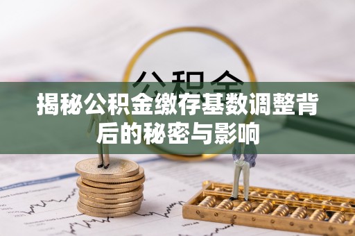 河南揭秘公积金缴存基数调整背后的秘密与影响