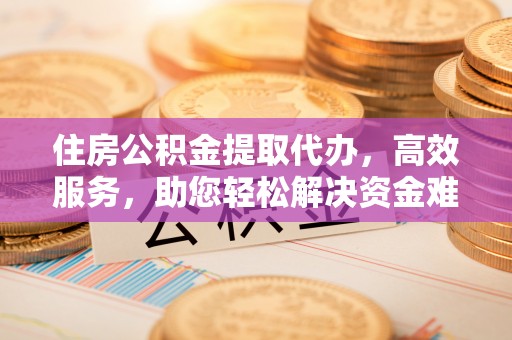 河南住房公积金提取代办，高效服务，助您轻松解决资金难题