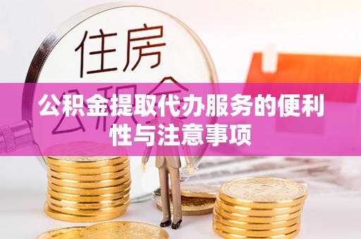 河南公积金提取代办服务的便利性与注意事项