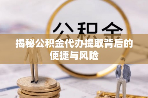 河南揭秘公积金代办提取背后的便捷与风险