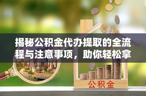 河南揭秘公积金代办提取的全流程与注意事项，助你轻松拿回属于自己的钱