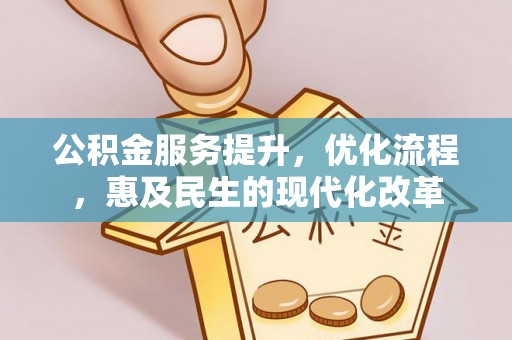 河南公积金服务提升，优化流程，惠及民生的现代化改革