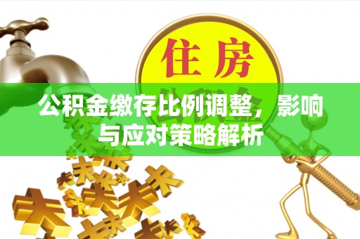 河南公积金缴存比例调整，影响与应对策略解析