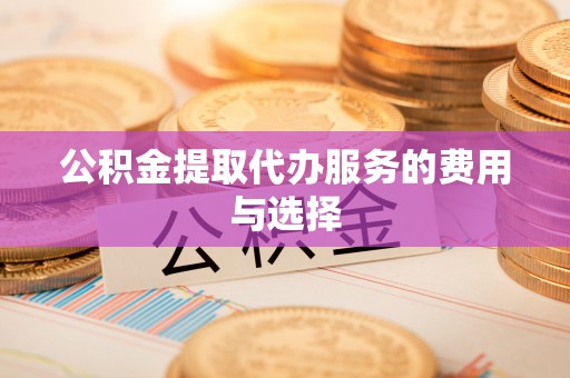 河南公积金提取代办服务的费用与选择